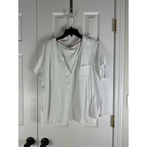Boden Soft White Blouse with Pocket